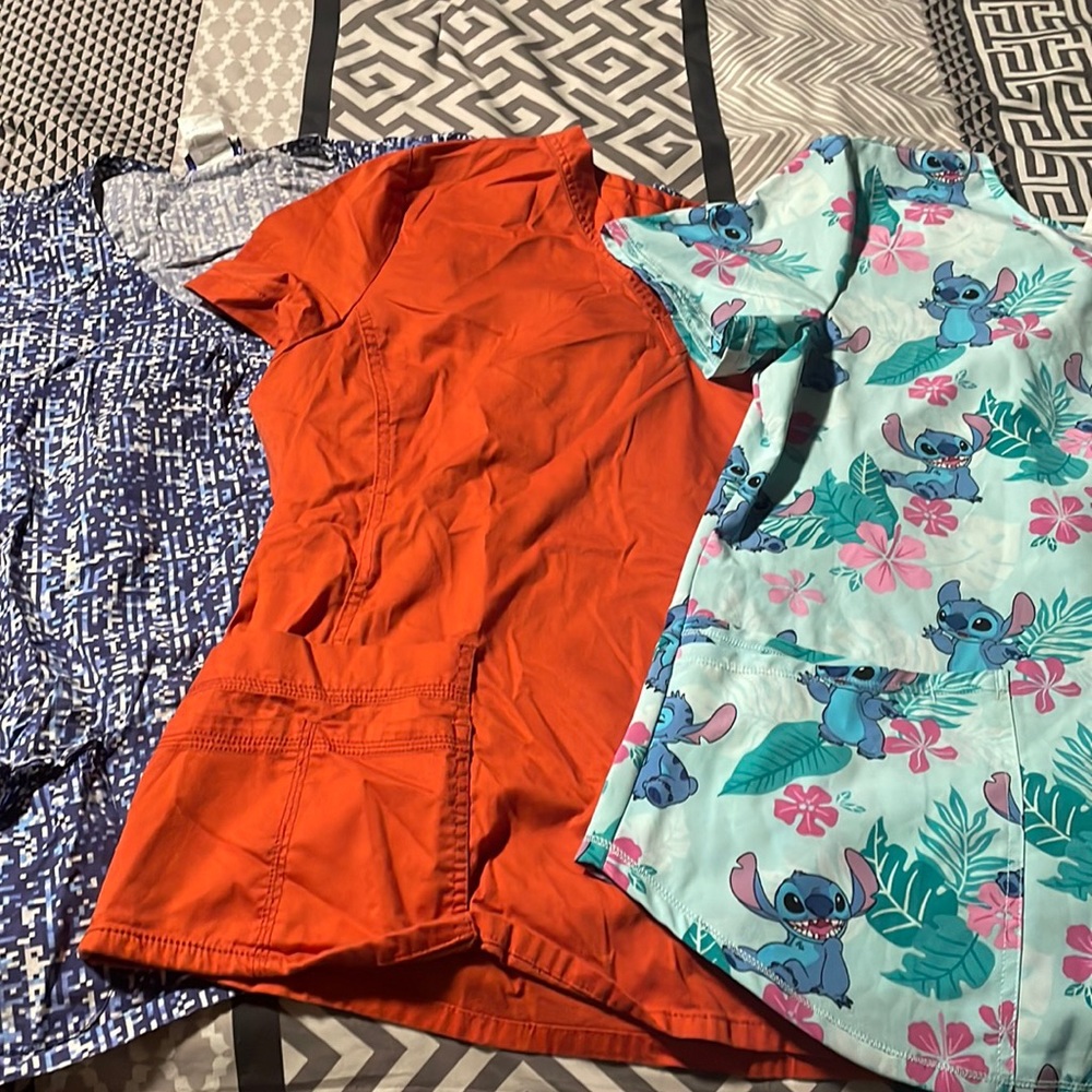Scrub tops
